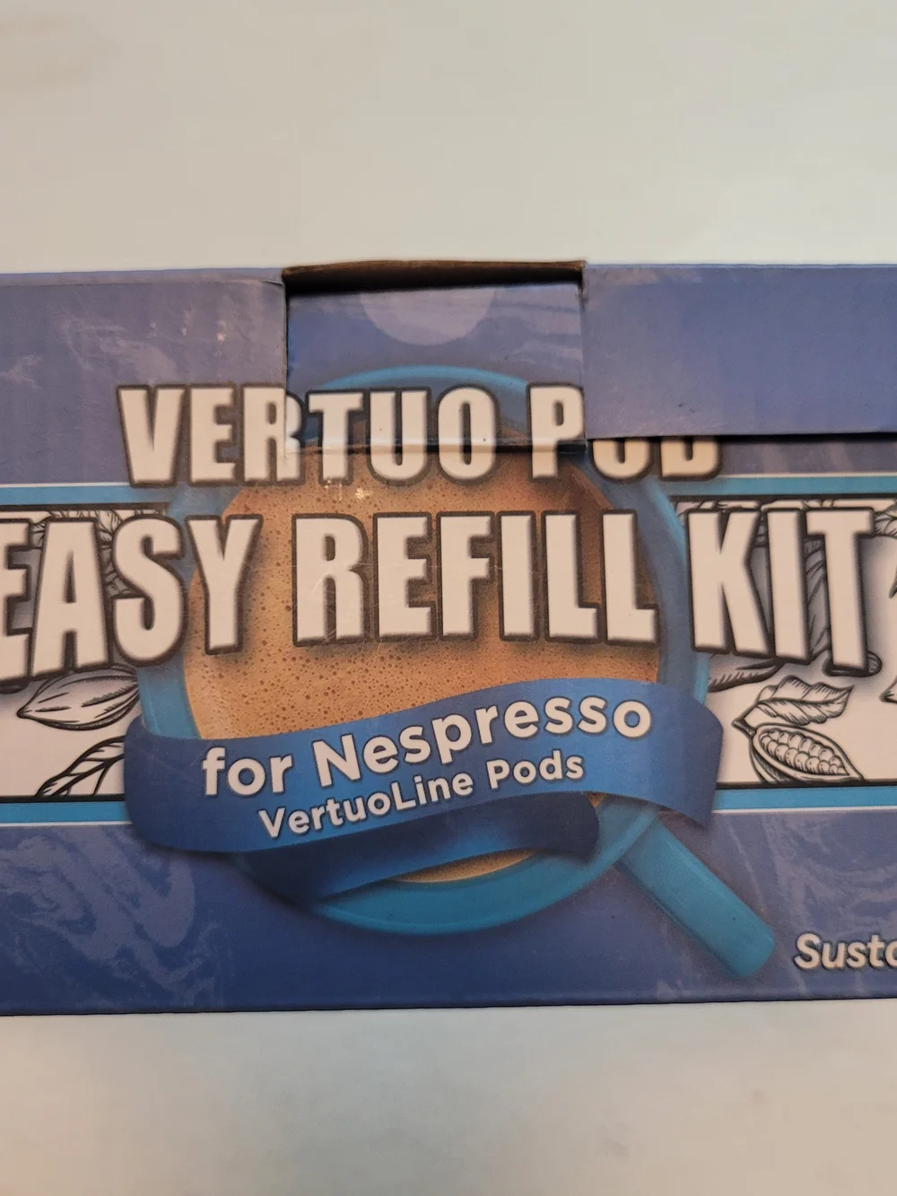 Black Vertuo Pod Easy Refill Kit for Nespresso